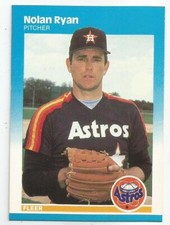 NOLAN RYAN 1987 FLEER CARD NEAR MINT+ CONDITION