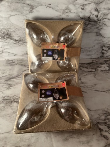 2 Juegos de 4 - 4" Decora Tu Propio Lágrima Adornos Horizon Group 8 Total - Imagen 1 de 4