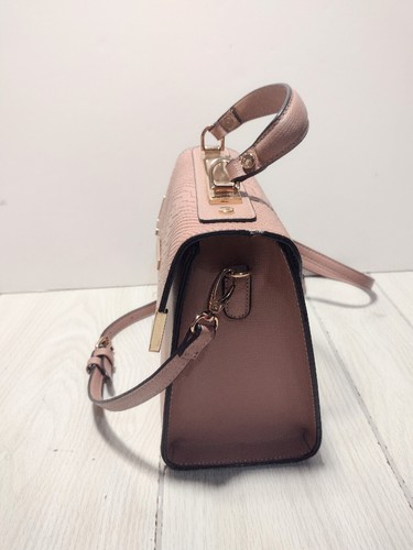 Dune London Handbag Purse Pink And Rose Gold Removable Strap - Picture 3 of 15