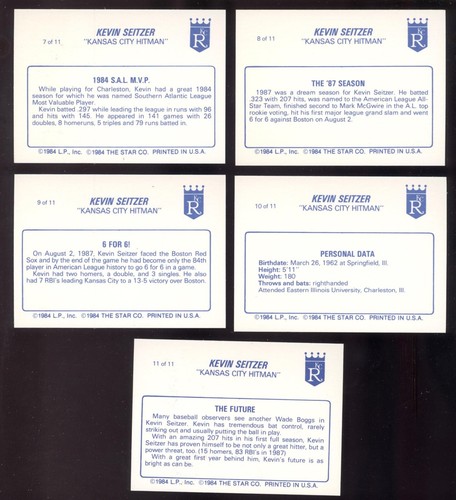 1984 THE STAR CO. STAR '86 '87 '88 SEE LIST - Picture 79 of 153