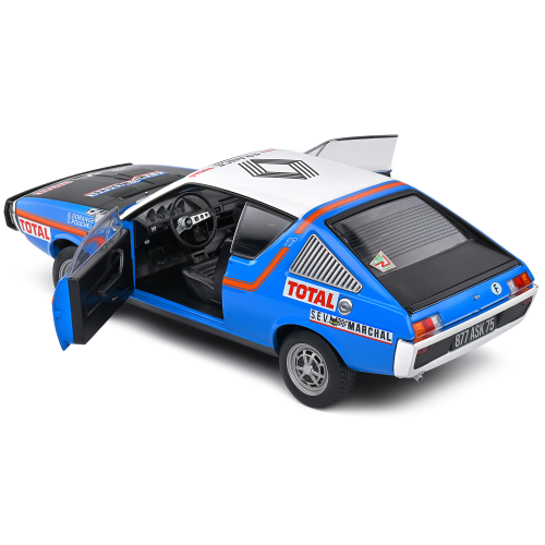 RENAULT R17 MK1 N.42 RALLY ABIDJAN NICE 1976 POUCHELON/DORANGEON 1:18 Solido - Foto 2 di 2