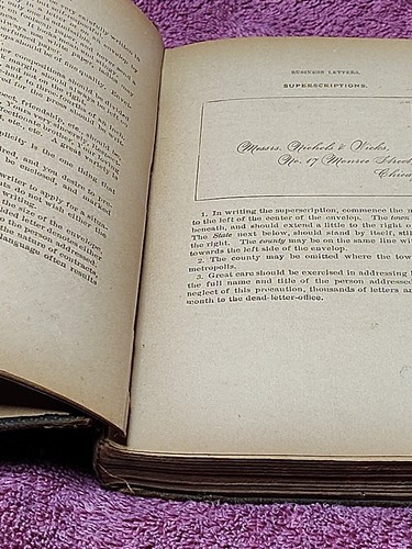 1889 The Business Guide or Safe Methods of Business by J.L. Nichols 15th Ed.  - Picture 14 of 24