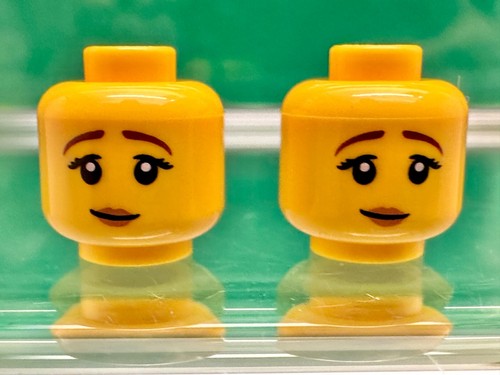 LEGO Minifigure Head, Female, Male, Different Series Sets, 55 Types, 1 Piece - Picture 39 of 56