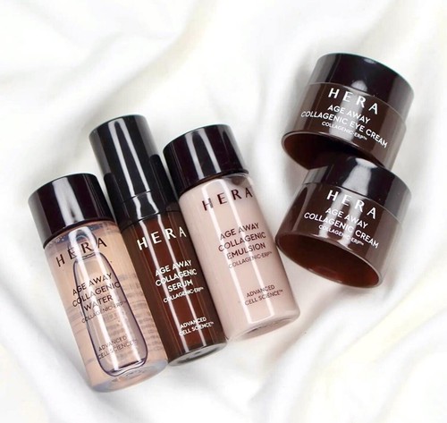 Hera Age Away Collagenic Set Anti Aging Wrinkle Moisturizer Elasticity K-Beauty - Picture 2 of 6