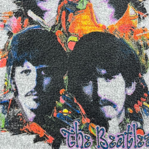 1996 The Beatles Sweatshirt Men L Made in USA Vintage Apple Corps RARE - Picture 4 of 15