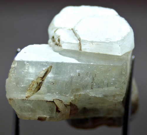 Wonderful Natural BLUE AQUAMARINE Twin Crystals Specimen Shigar Pakistan 62.0 CT - Picture 1 of 10