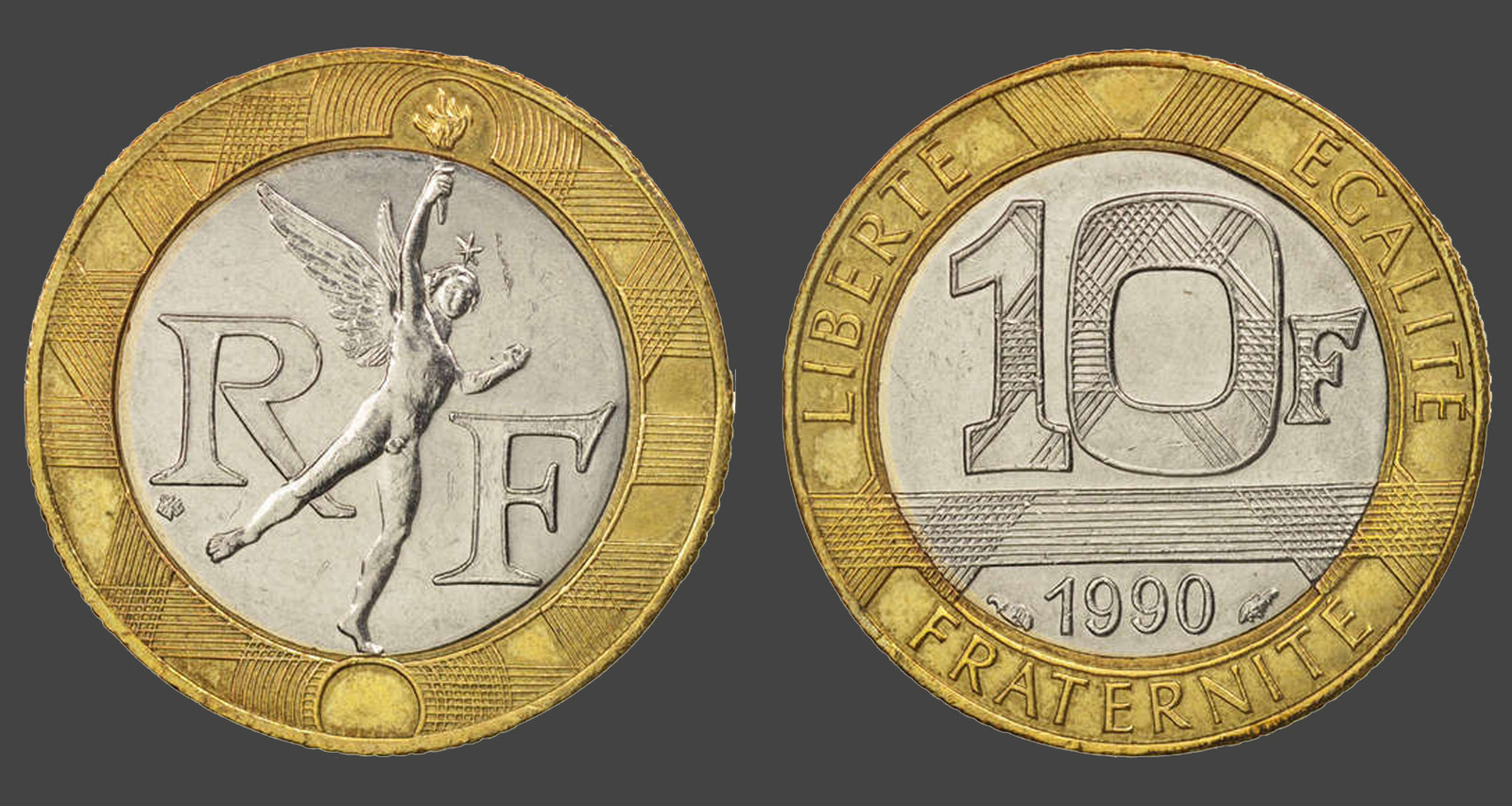 France 10 Francs - Genie de la Bastille