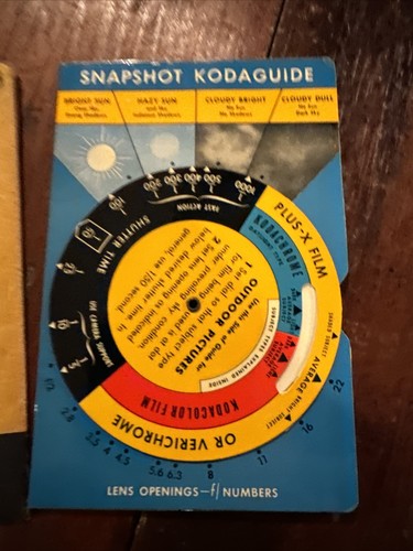 Kodak Kodaguide Snapshot Dial / Belichtungsrechner  - Bild 2 von 4
