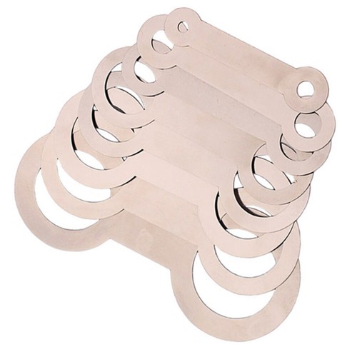 8 PCS/Set Clarinet Repair Tools Saxophone Mat Mouthpiece Pads Leveling - Imagen 3 de 12