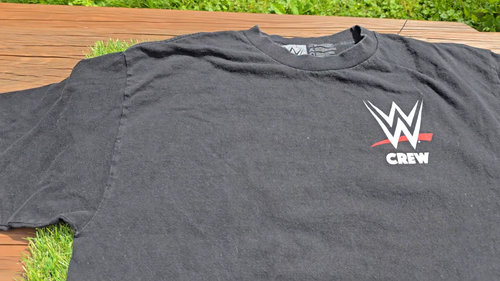 WWE Crew 2019 Summer Tour Wrestling T Shirt Adult Large Black Mens - Video 1 of 1