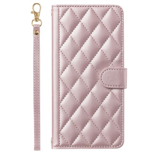 Crossbody Leather Flip Wallet Case Holder +Strap Cover Women For Various Phone - Picture 3 of 26