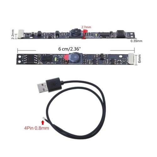Notebook USB Camera Module with High Resolution 66Degrees Fixed - Picture 8 of 8