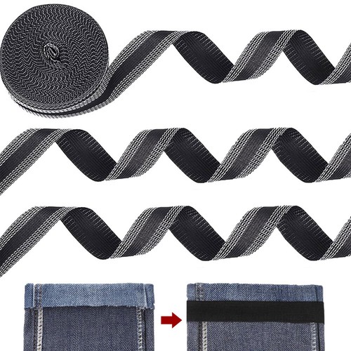 1x Self-Adhesive Pants Paste Iron on Pants Edge Shorten Repair Trouser Sticker - Picture 8 of 20