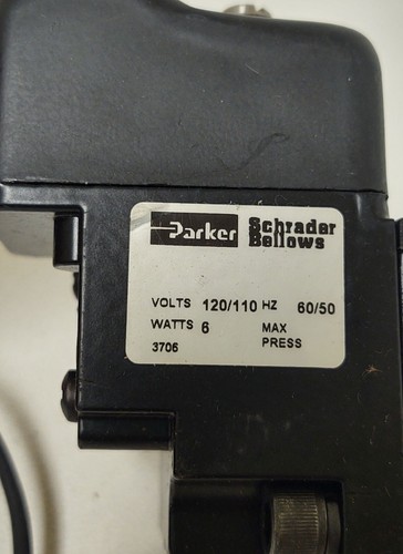 🔥NEW 92375R PARKER L7752410153 Pneumatic Air Valve 120-Volt Coil - Picture 2 of 5