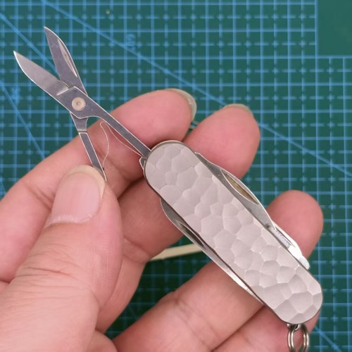 EDC Titanium Pocket Knife Handle Scale for VICTORINOX RAMBLER 0.6225 58mm Knife - Picture 8 of 10