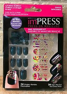 BUY2 GET 1 FREE(Add 3 To Cart)Kiss imPRESS Press-On Manicure Nails Gift Broadway - Picture 7 of 26