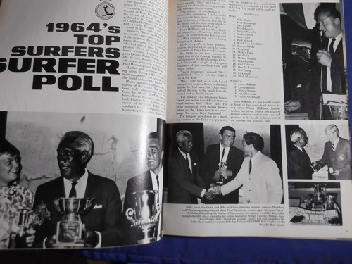 SURFER MAGAZINE-JULY 1965 MINT W/ SHIPPING COVER ,SUBSCRIPTION CARDS VINTAGE - Picture 6 of 8