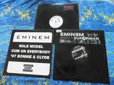 EMINEM   LOT MAXIS   Marshall Bruce Mathers III   RARE LP