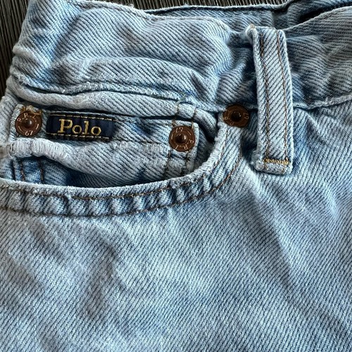 Polo Ralph Lauren Shorts Boys 8 Blue Sullivan Slim USA Flag Logo Low Rise - Picture 4 of 11