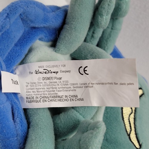 Disney Store Bugs Life Beanbag Plush Francis Ladybug Heimlich Caterpillar & Tuck - Picture 12 of 18
