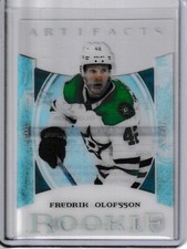 2023/24 UPPER DECK ARTIFACTS FREDRIK OLOFSSON CLEAR CUT ACETATE ROOKIE RC #239