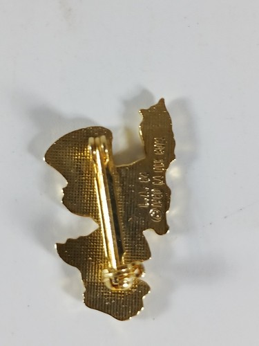 1984 Los Angeles Olympics Torch Pin Brooch Sam The Eagle Enameled LE Collectors - Picture 2 of 2