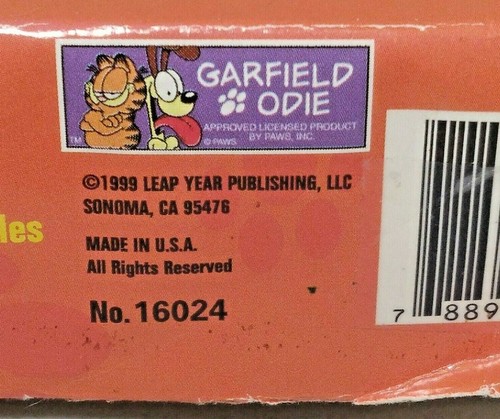 PUZZLE WORLD 15" X 11" VINTAGE GARFIELD  COMPLETE PUZZLE 1999 Leap Year LLC - Picture 7 of 12