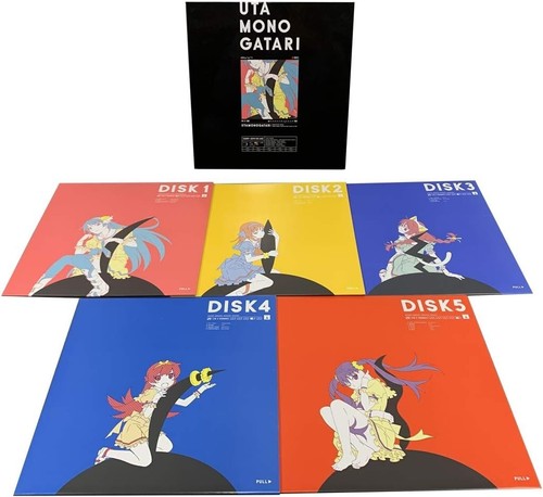 UTAMONOGATARI Limited Edition LP BOX 5 vinyl Records MONOGATARI Series - Picture 4 of 5