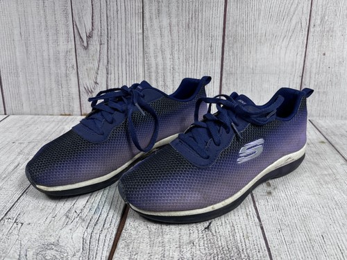 Skechers Sneakers Shoes - Women Size 6 - Purple/Blue SN302376L Air Cooled Memory - Picture 1 of 6