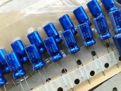 10PCS ELNA 2.5V 1F Super Dynacap Dzn 1F 2.5V DZN-2R5D105T 2.5V1.0F 8X16MM Farad