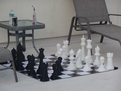 Giant Chess Set with Kings over 12 Inches Tall - Bild 4 von 6