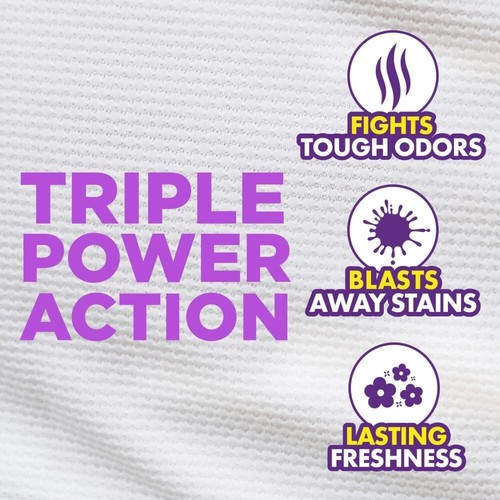 ARM & HAMMER Plus OxiClean Odor Blasters Liquid Laundry Detergent, Fresh Burst - Picture 7 of 8