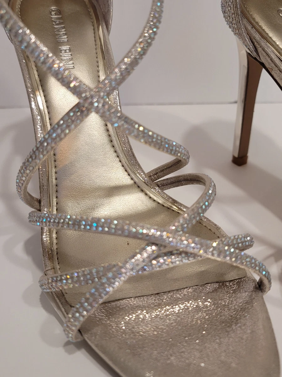 Gianni Bini Anselle Pearl Gold Heels