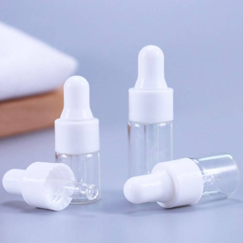 Botella gotero de vidrio pipeta ámbar aceite vacío solución suero gotas para los ojos - Imagen 5 de 14