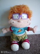 Rugrats Chuckie Plush 2001 Viacom 10” Soft Toy Nickelodeon Cartoon Chucky Tagged