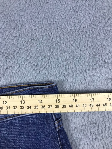 Lucky Brand Relaxed Shorts Womens 4 30x3 Denim Frayed Hem Mid Rise Dark Wash - Picture 8 of 13