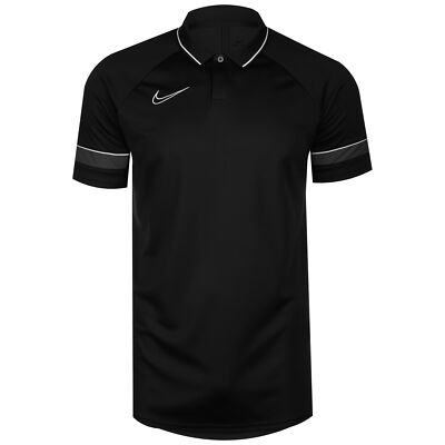 Nike Academy 21 Dry Poloshirt Kinder schwarz/grau CW6106-014