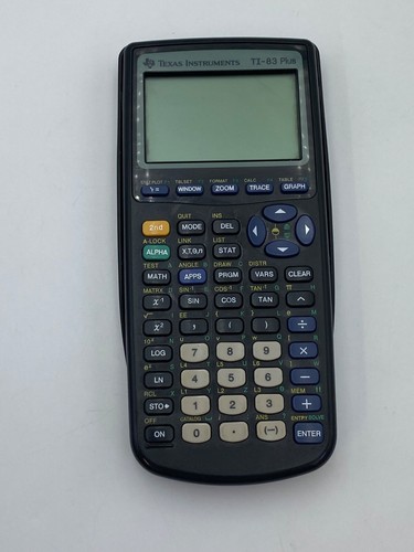 Texas Instruments TI-83 Plus Graphing Calculator - Black (83PL/TBL/1L1/A) - Picture 8 of 8