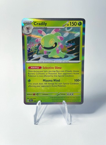 Pokémon TCG Cradily - 006/142 - Stellar Crown - Holo - Picture 1 of 2