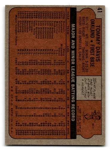 Topps Baseball 1972 #1-250 EX/MT a casi nuevo tú eliges completa tu conjunto - Imagen 83 de 501