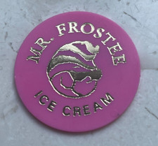 Vintage Mr. Frostee Ice Cream "One Free Regular Sundae" Token
