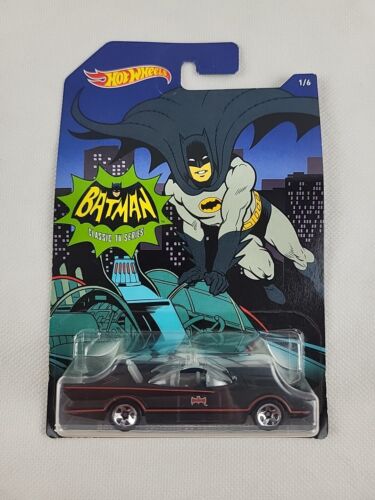 HOT WHEELS Batman Classic TV Series Batmobile 1/6 2014 Brand New Factory Sealed - Picture 2 of 20