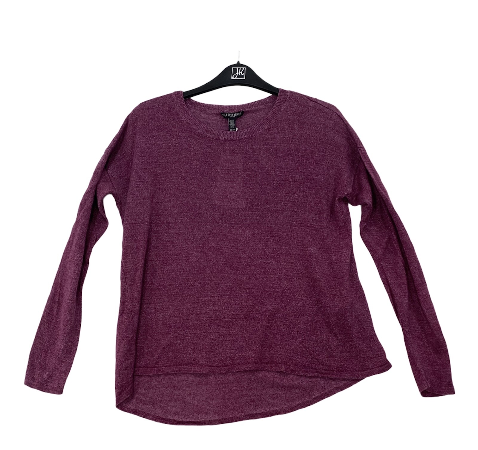 Eileen Fisher For Dillard S Cerise Hemp Delave Jewel Neck Top Ps Pp 228 Nwt Ebay