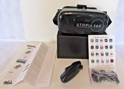 RETRAK ETVRCB UTOPIA 360 VIRTUAL REALITY 3D HEADSET+BLUETOOTH CONTROLLER MINT