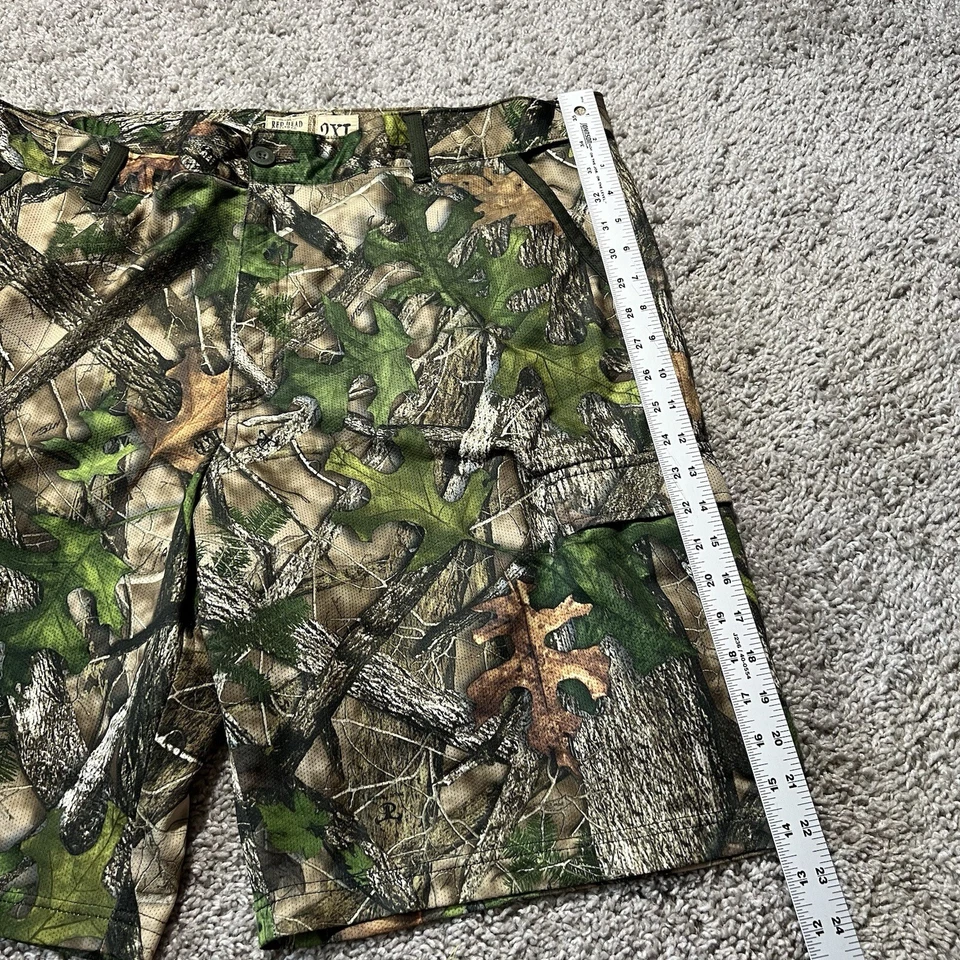 Men’s Red Head Camo Hunting Cargo Shorts Size 2XL Mesh Realtree EUC 42x11 - Image 3 of 4