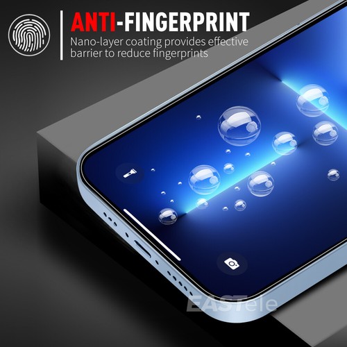 For iPhone 11 12 13 14 15 16 Pro Max XS XR PLUS Tempered Glass Screen Protector - Picture 5 of 45