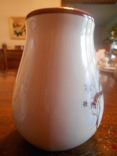 Jolly Snowmen Salt & Pepper Set (s) Royal Seasons Stoneware White Black Red ! - Picture 9 of 12