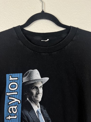 Camisa James Taylor Manga Corta Banda de Concierto Camiseta Negra M LEER DESCRIPCIÓN - Imagen 5 de 6