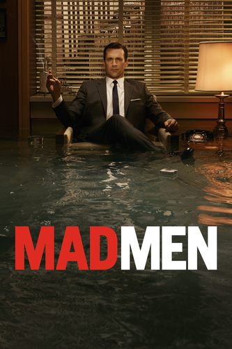 Mad Men TV Show Poster Don Draper Flodded Office Jon Hamm - 第 1/1 張圖片