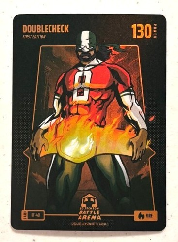 Bo Jackson Battle Arena Battlefoil Fire Doublecheck #BF-48 Aaron Rodgers